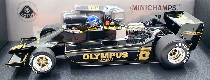 Minichamps 1/18 Scale Diecast 100 780006 Lotus Ford 79 1978 F1 R.Peterson - Photo 3/4