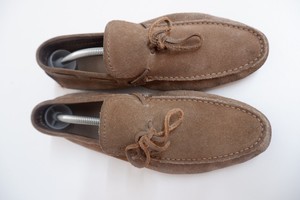 boss suede loafers