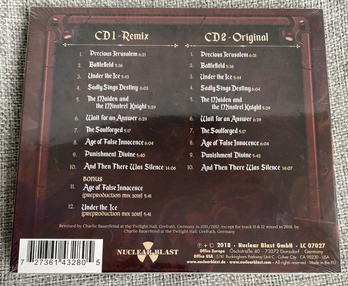 Ltd. 2CD Blind Guardian – A Night At The Opera dream iced maiden rush - Bild 2 von 3