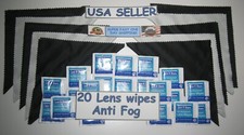 10 Large Microfiber Eye Glass Cleaning Cloths Phones Screens 20 Anti Fog Wipes