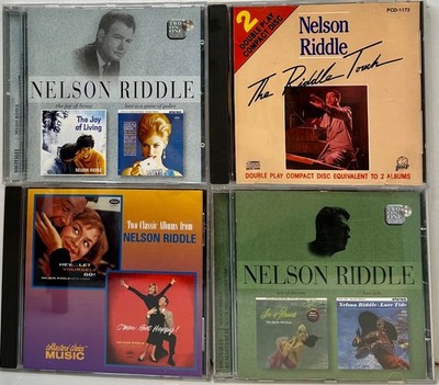 Nelson Riddle 4 Double Albums cd SET Riddle Touch/Sea of Dreams, Love Tide/Hey L