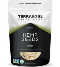 Organic Hemp Seeds, 16 Oz, Versatile Superfood for Smoothies, Salads, and Grain- 31.98 per gallon