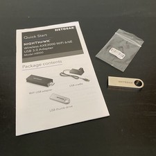 NETGEAR Nighthawk WiFi AXE3000 Quick Start Guide  A8000 USB Thumb Drive