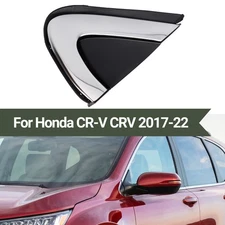 Left Window Mirror Fender Corner Molding Triangle Trim For 2017-2022 Honda CR-V