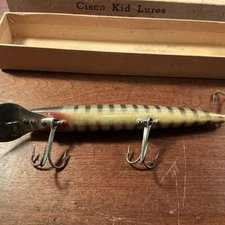 Vintage Musky Cisco Kid Lure Real Nice With Original Box
