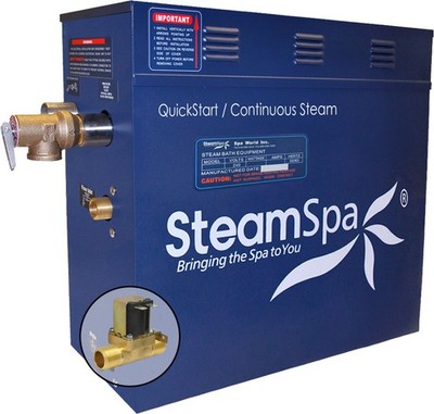 SteamSpa D-900-A 9 KW QuickStart Steam Bath Generator