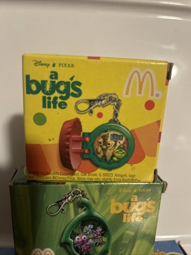 Set of 3 Disney’s A Bug’s Life McDonalds Toy Clip-Tock Watch Collection ...