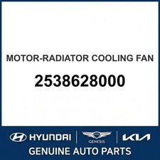 1991-1995 Hyundai Elantra Motor-Radiator Cooling Fan OEM New 2538628000