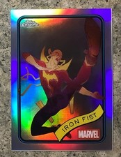 2025 Topps Chrome Marvel IRON FIST Refractor #137