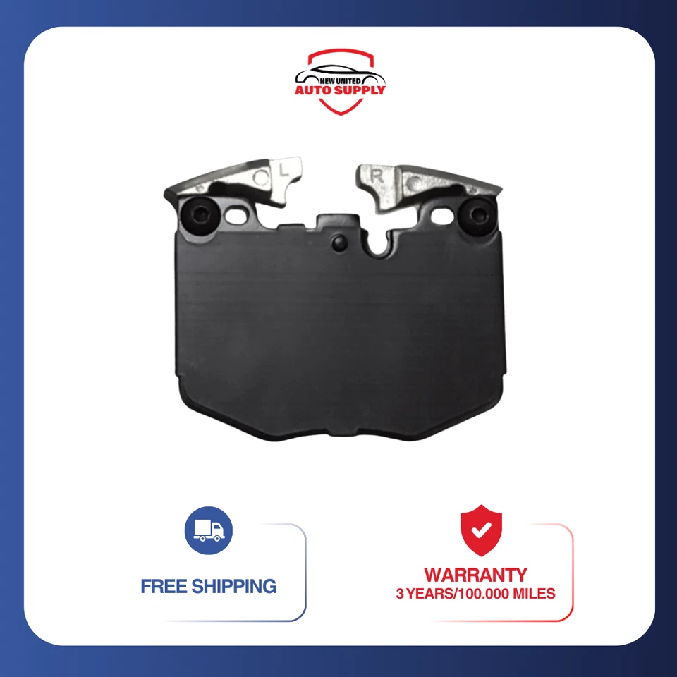 Pastillas de freno delanteras de cerámica con juego de herrajes para X3 330i 530i 740i 430i xDrive Z4 X4 Foto 4 de 4