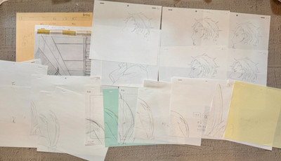 Psalms of Planets Eureka Seven Anime 27 Genga not Cel Art Animation Original