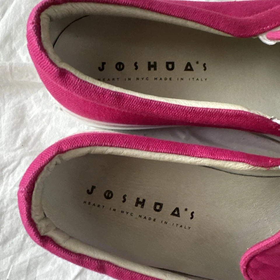Joshua's NYC 女式 41 码鞋帆布意大利 Joshua Sanders,时尚,1064 — 第 3/4 张图片