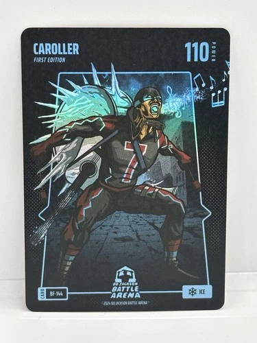 2024 Bo Jackson Battle Arena TCG Alpha Edition Battlefoil Ice Caroller #BF-144