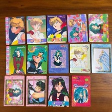 Sailor Moon S R Trading Cards Set 14 pcs from 1990s anime collectible
