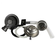 Kitchen Sink Overflow Kit Stainless Steel Adjustable Drainage Pipe 150 to 280mm