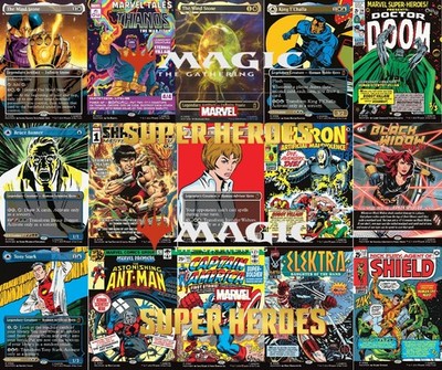 Magic: The Gathering Marvel Super Heroes Mythic Rare Foil MINT