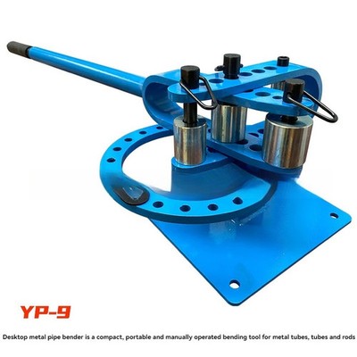 Portable Industrial Pipe Bender YP-9 Manual Bending Machine Standard Mold