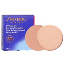 SHISEIDO UV PROTECTIVE COMPACT FOUNDATION REFILL SPF30 12G LIGHT BEIGE NIB