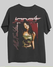 Janet Jackson Unisex T-Shirt All Size