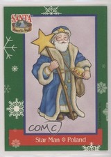 1995 TCM Santa Around the World: Santa & Snowflakes Star Man Poland #39 2e7