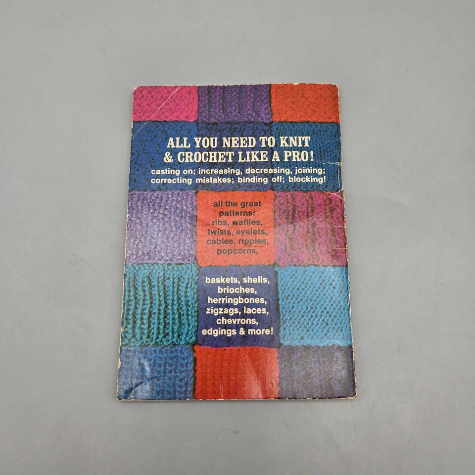 Lote de folletos de patrón de tejido de ganchillo de colección tapete afgano instrucciones de decoración del hogar Foto 3 de 4