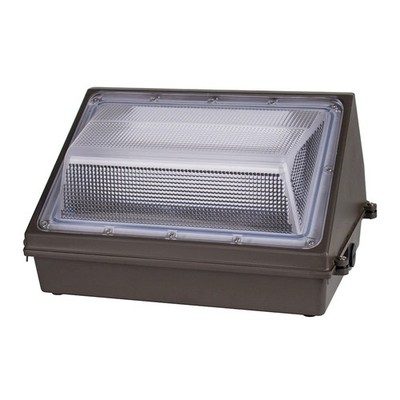 60W LED Wall Pack 5000K Semi Cutoff Bronze Outdoor Security Lighting Light