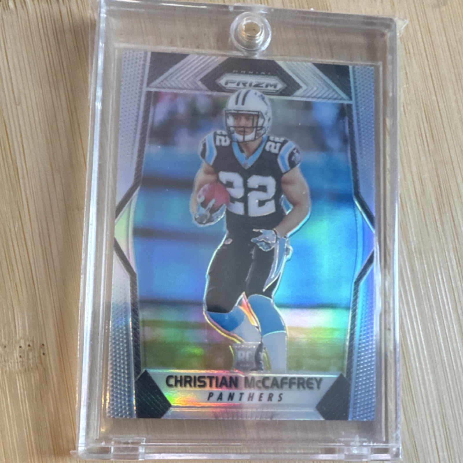 Panini 2017 Prizm Rookies Christian McCaffrey #249 Silver Prizm RC Panthers