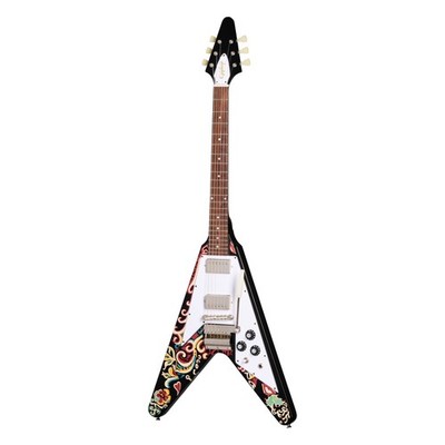 Epiphone Jimi Hendrix ''Love Drops'' Flying V - E-Gitarre
