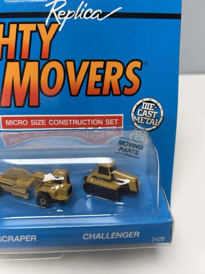 ERTL Реплика Mighty Movers Caterpillar Микро Размер Конструкторы - МЕТАЛЛ - Изображение 3 из 4