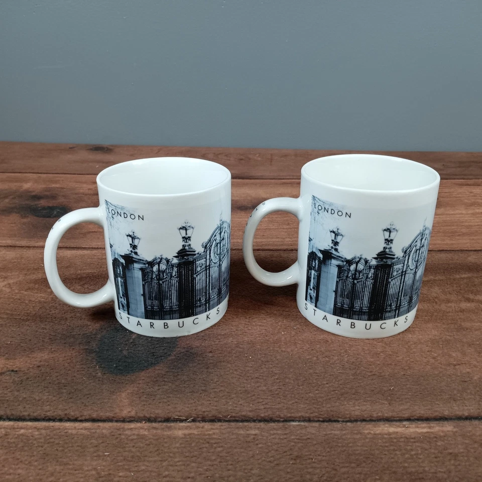 Juego de 2 tazas de café Starbucks London serie coleccionista City Iconic Foto 4 de 4
