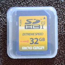 Micro Center SDHC Extreme Speed 32GB Class 10 Memory Card