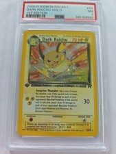 what was the first secret rare pokemon card Most Valuable Neo Era TCG Cards Dark Raichu was the first