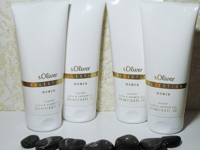 (34,99  /L), s.Oliver SELECTION WOMEN, 4x 200 ml Luxury Duschgel, insg. 800 ml
