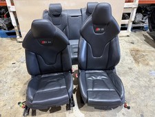 2013-2016 B8.5 Audi S5 Sport Seat Set Front Rear Black