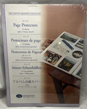 Creative Memories 12x15 Page Protectors 16 Sheets NIP