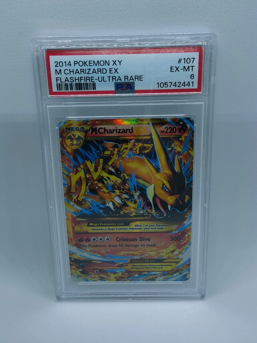 Las mejores ofertas en M Charizard EX 107/106 Flashfire | eBay