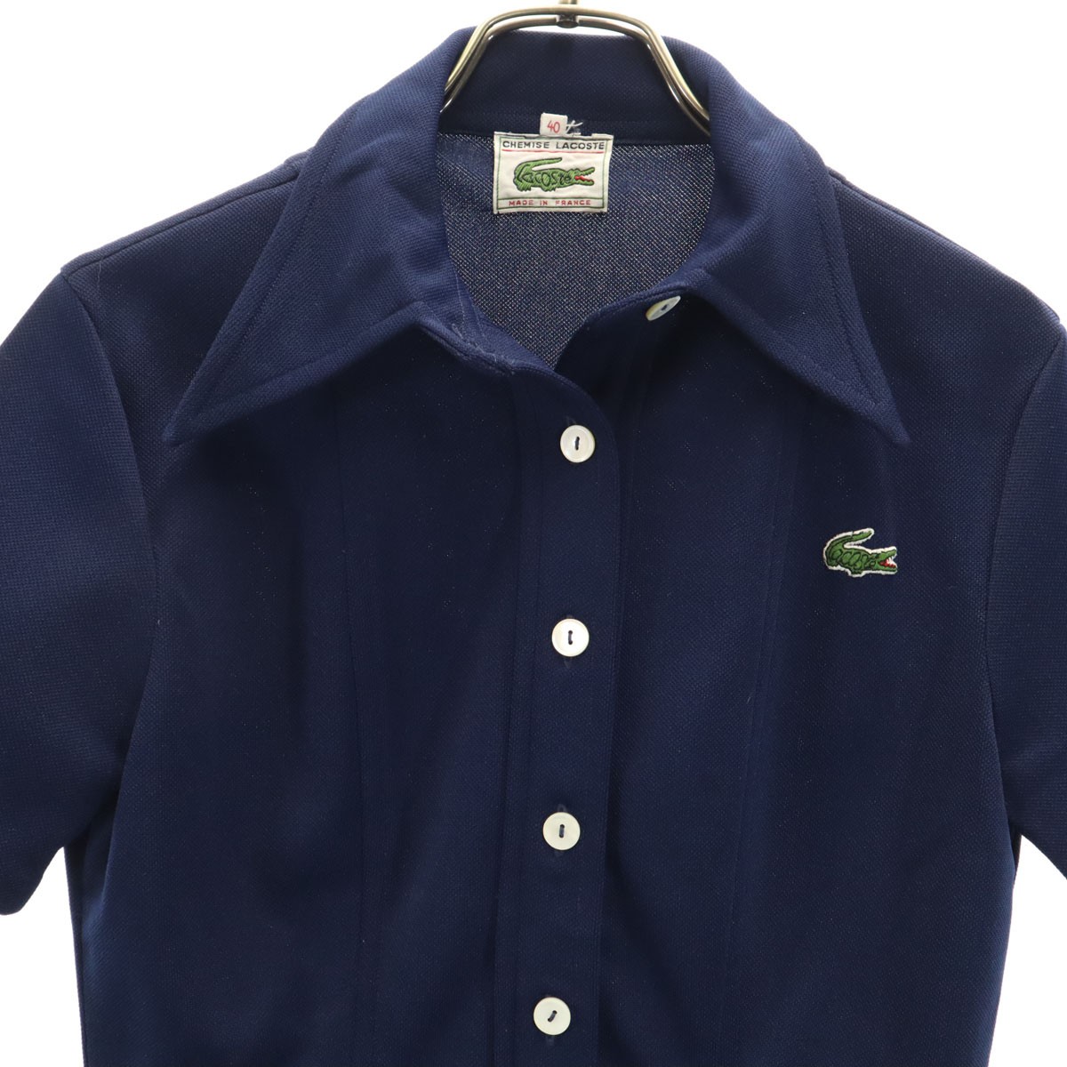 トップス 80s LACOSTE Polo Shirts Made in France LACOSTE 80's Retro Polo Shirt – Vintage Something