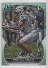 2022 Bowman U Chrome Aqua Wave Refractor 160/299 Mitchell Tinsley #72 7l6