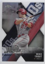 2020 Topps Chrome Decade of Dominance Die-Cuts Mike Trout #DOD-1 12se
