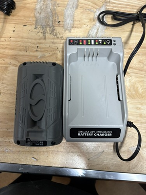 #ad #ad Snow Joe 40V 4.0Ah Lithium Ion Battery Charger Used Works Great $99.00