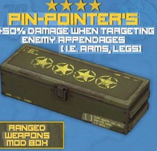x5 Pin-Pointer's Weapons Mod Box  Xbox 