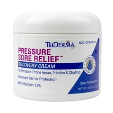 TriDerma Pressure Sore Relief Healing Bed Sore Cream, Wound Healing Ointment 4oz