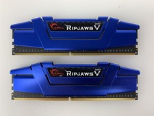 Lot of 2 - G.Skill Ripjaws V DDR4-2400 8GB F4-2400C15D-16GVB Desktop RAM