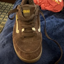 VANS Old Skool Mens Brown Suede Low Top Lace ...
