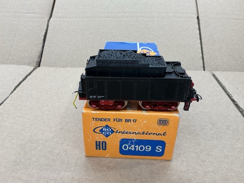 ROCO HO SCALE DAMPFLOK BR17 TENDER DB SCHWARZ 04109 S SCHÖN! | Condition: Used