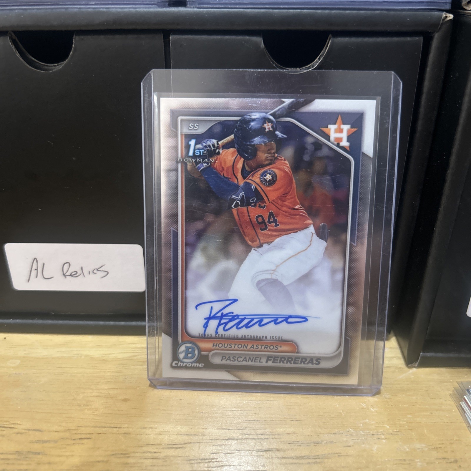 2024 Bowman Chrome - Prospect Autographs Pascanel Ferreras #CPA-PF (AU, RC)