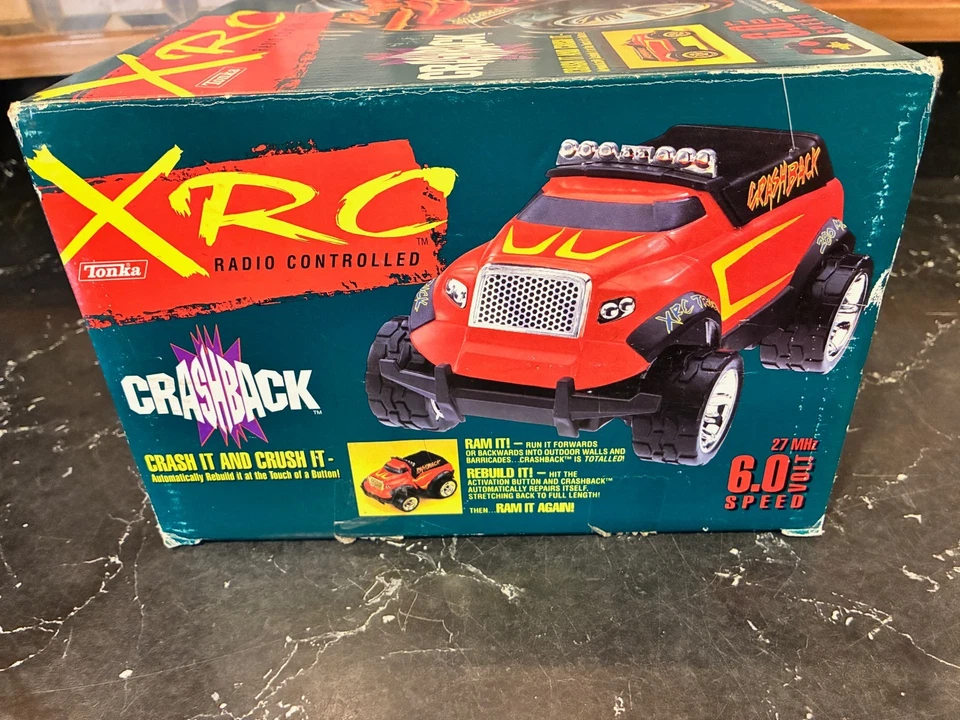 Coche de juguete XRC Crashback RC 1996 Tonka/Kenner Hasbro - #60597 Foto 4 de 4
