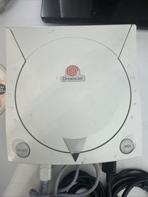 SEGA Dreamcast White Console W/ OEM Controller & Cables