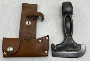 Vintage Skachet Hatchet Axe Survival / Outdoors Tool w/ Leather Sheath