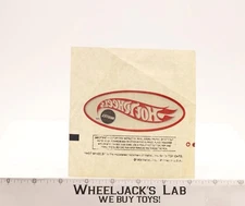 Hot Wheels Redline Iron-On Patch Mattel Red Line 1969 Vintage